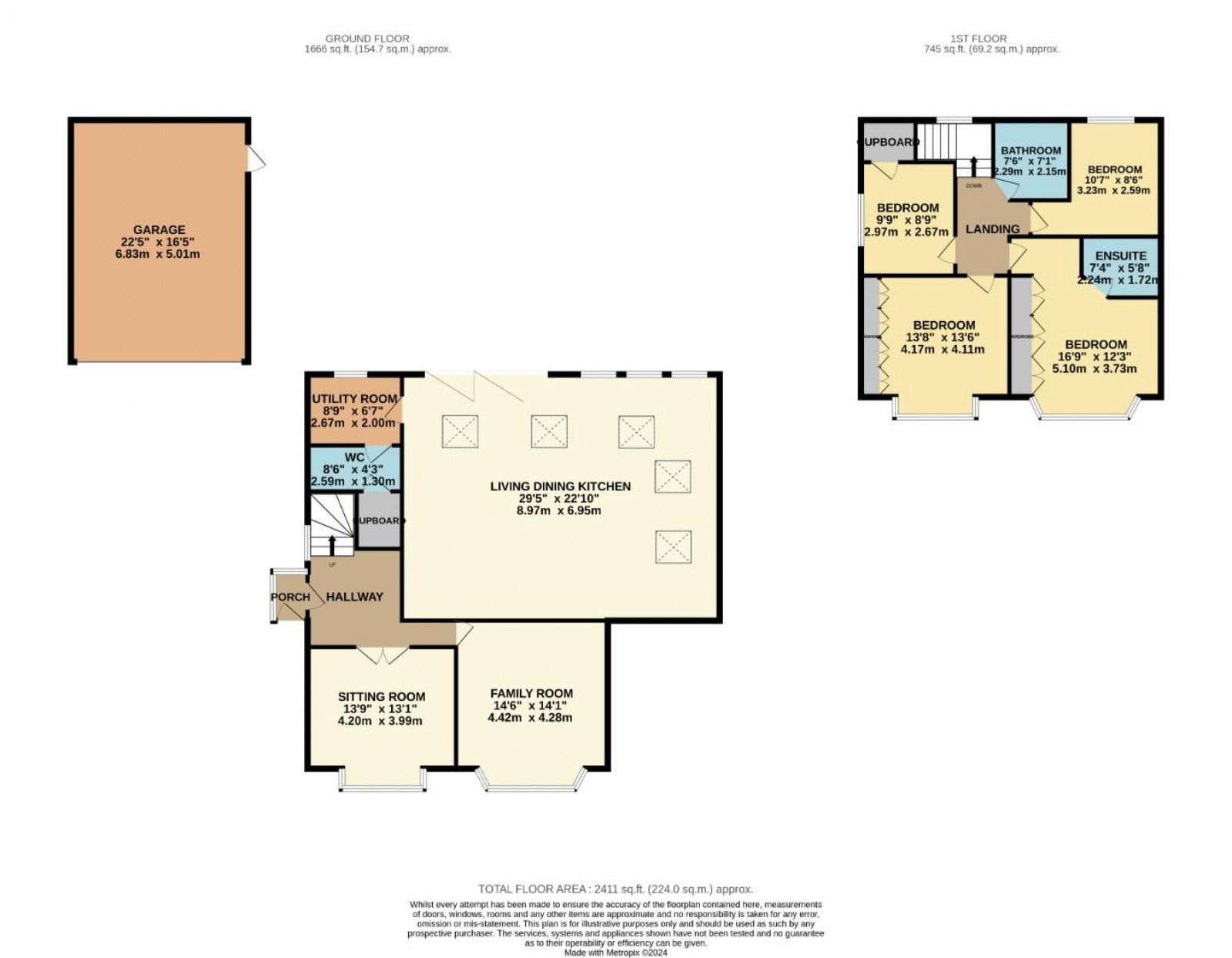 Floorplan for Lacey Green, Wilmslow