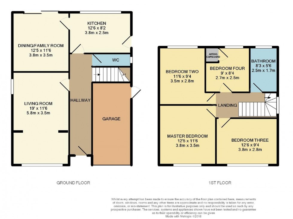 Floorplan for Roche Gardens, Cheadle Hulme, SK8