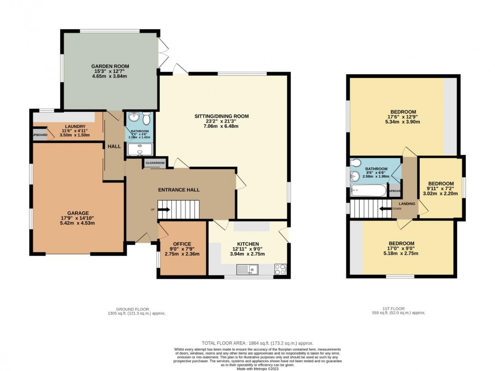 Floorplan for Thorngrove Hill, Wilmslow