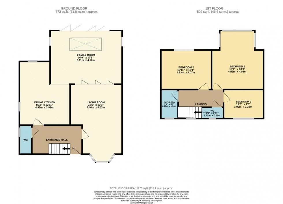 Floorplan for Handley Road, Bramhall