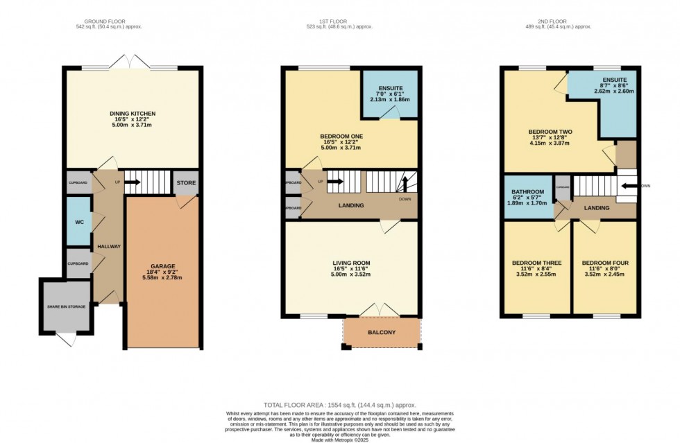 Floorplan for Hangar Crescent, Woodford