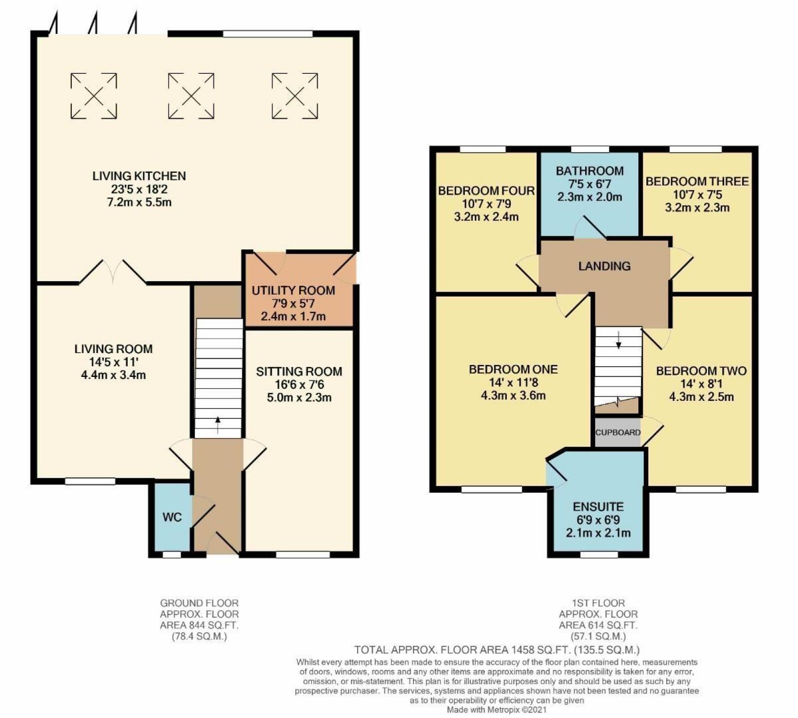 Floorplan for Blackthorn Road, Hazel Grove