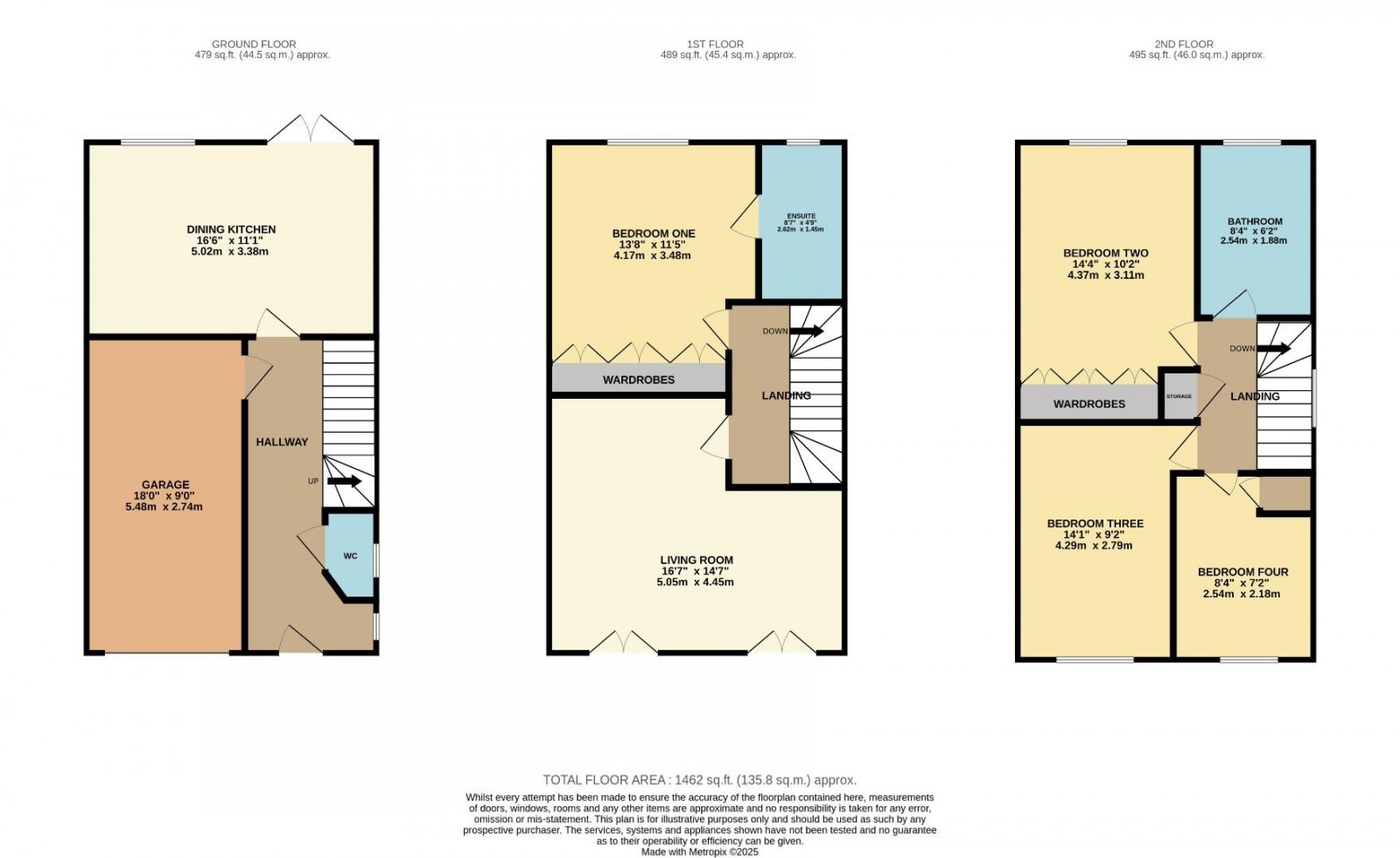 Floorplan for Lawnhurst Close, Cheadle Hulme