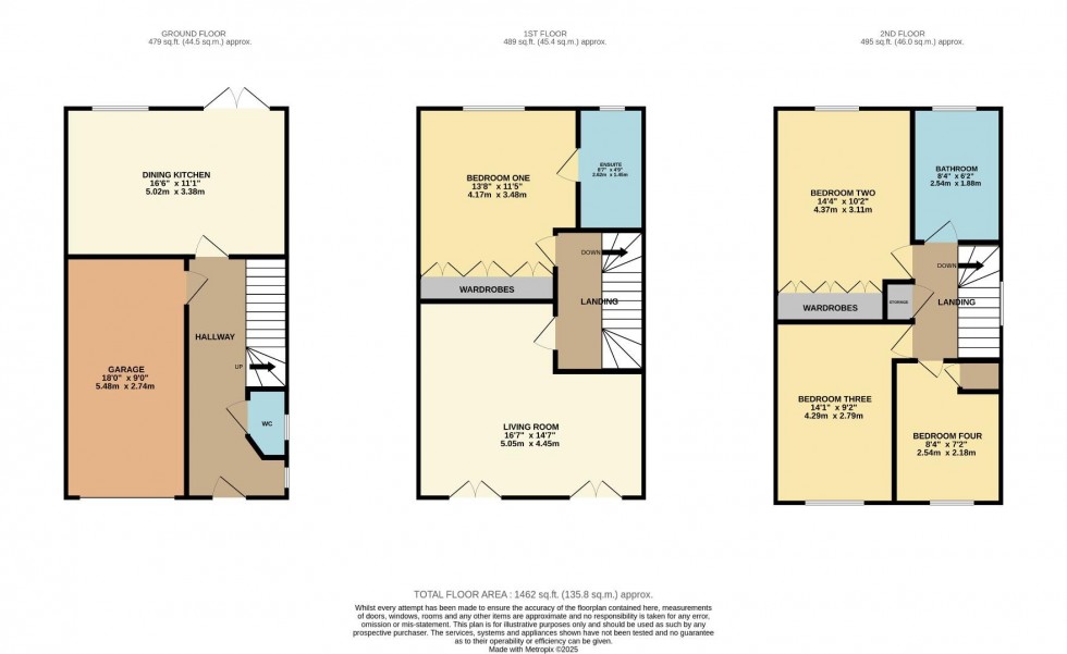 Floorplan for Lawnhurst Close, Cheadle Hulme