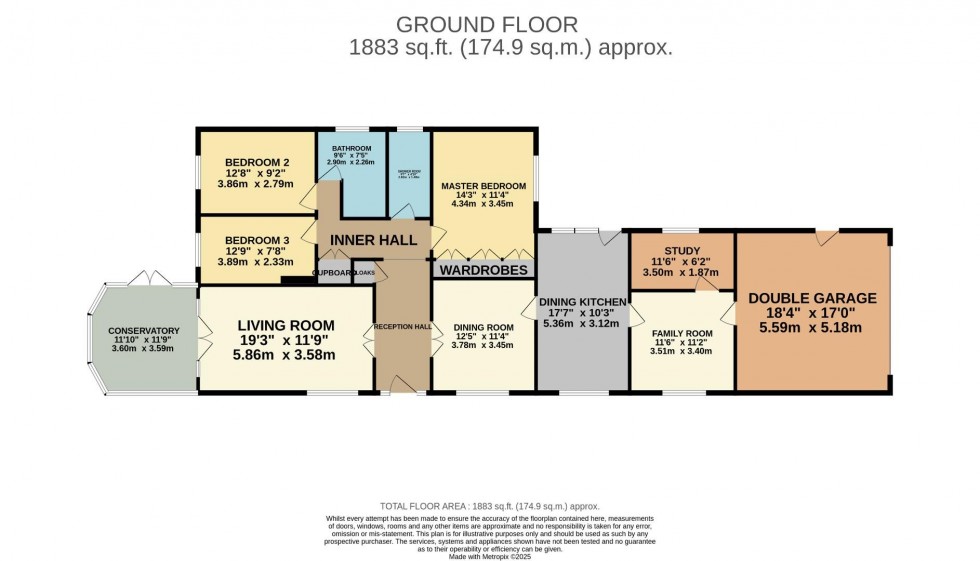 Floorplan for Weavers Lane, Bramhall