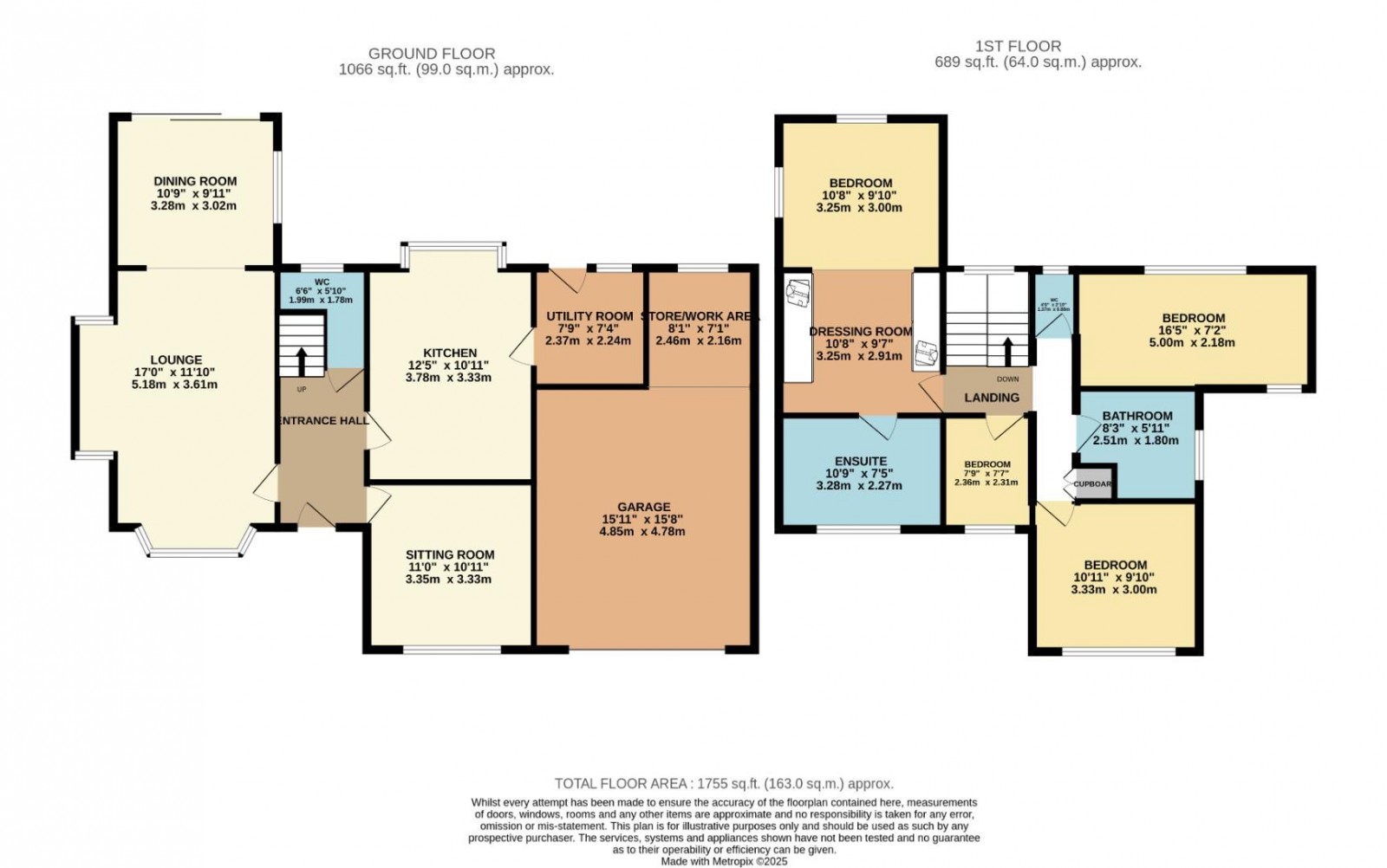 Floorplan for Kingsley Avenue, Wilmslow