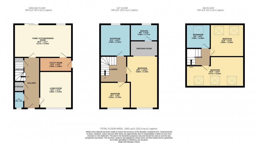 Floorplan for South Oak Lane, Wilmslow