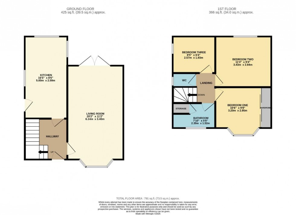 Floorplan for Dundonald Road, Cheadle Hulme