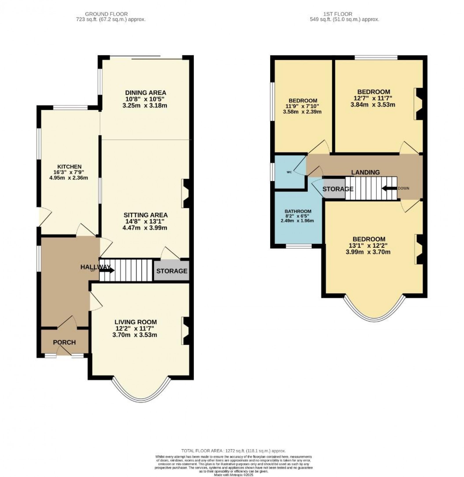 Floorplan for Bridgefield Avenue, Wilmslow