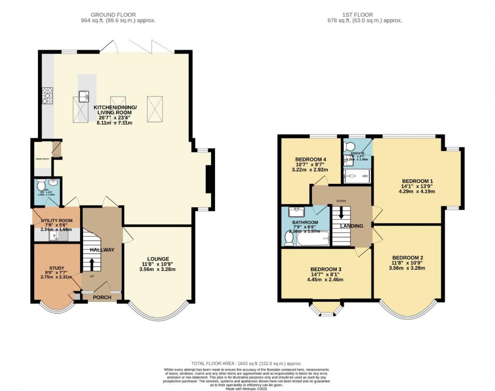 Floorplan for Pine Road, Bramhall