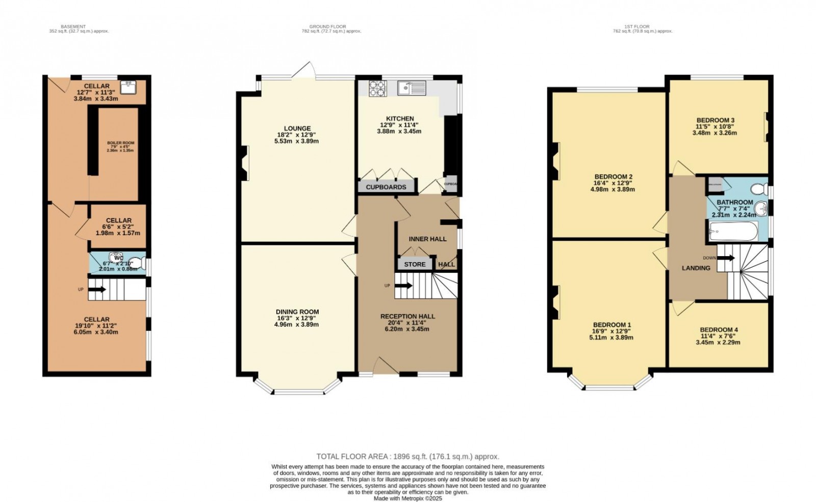 Floorplan for Ogden Road, Bramhall