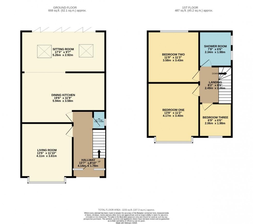 Floorplan for Moss Lane, Alderley Edge