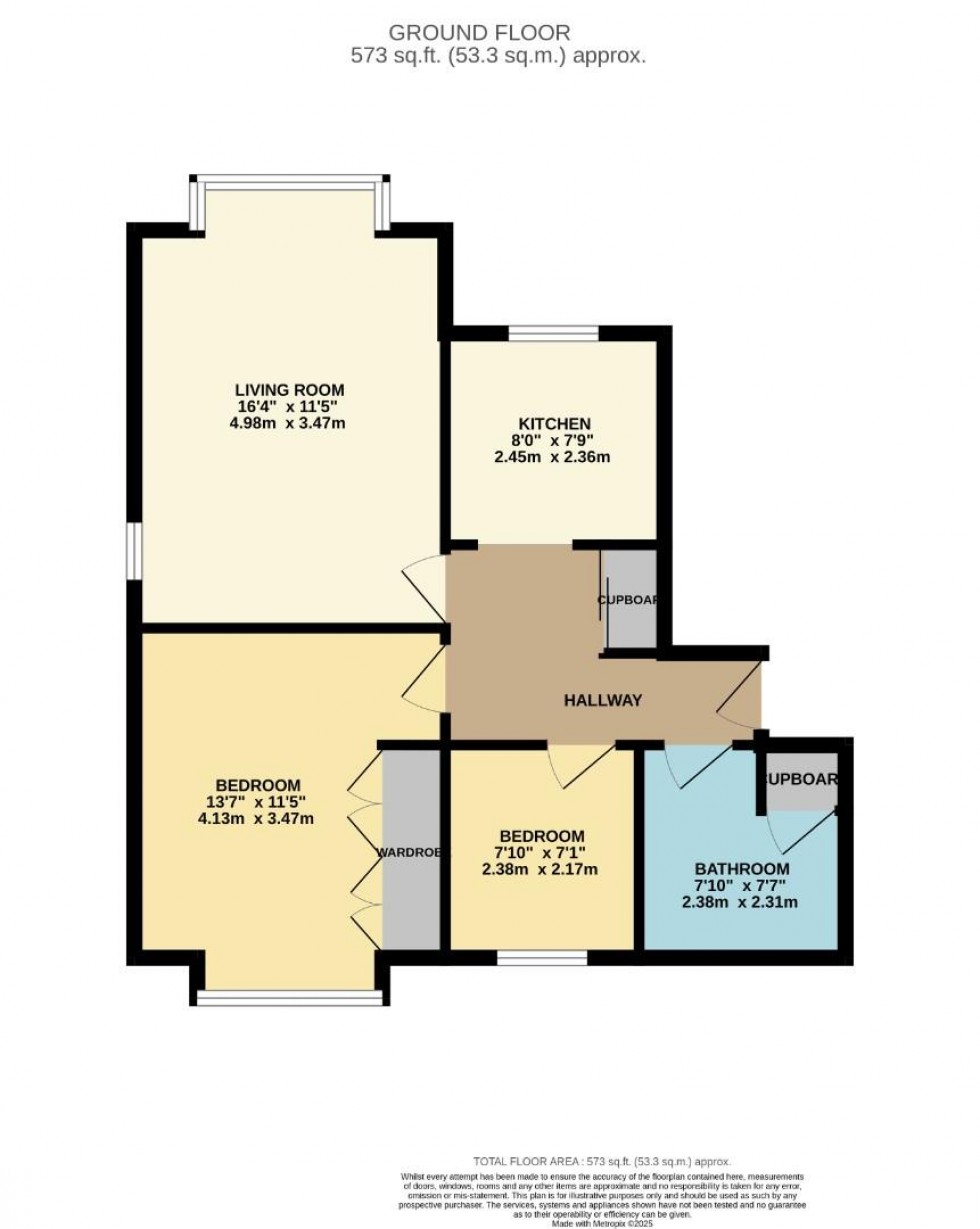 Floorplan for The Willows, Woodacres Court, Wilmslow