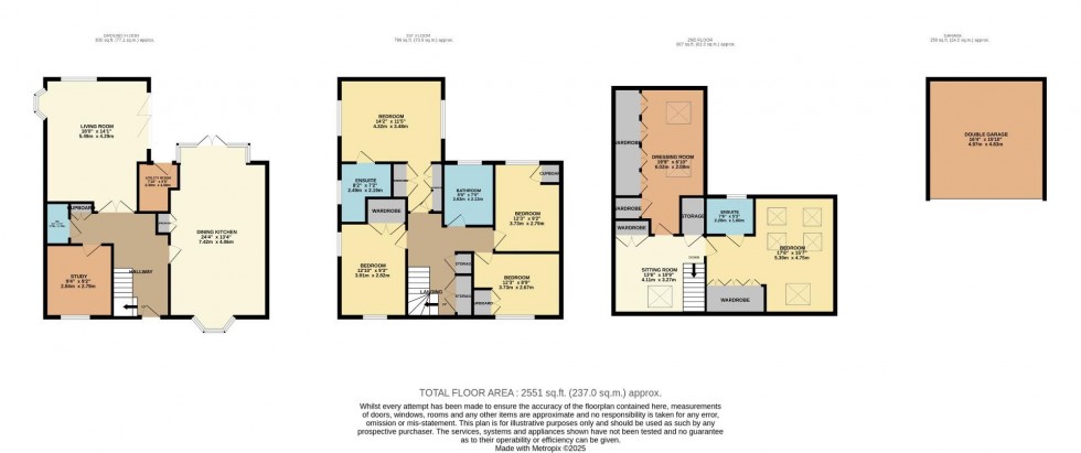 Floorplan for Colstone Close, Wilmslow