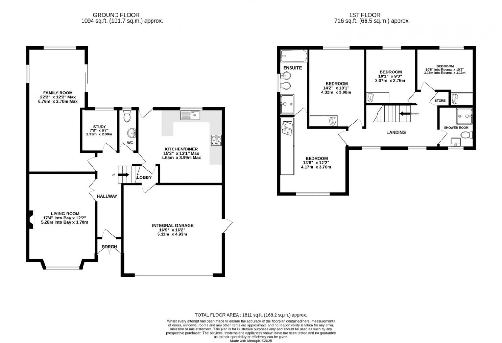 Floorplan for Moran Close, Wilmslow