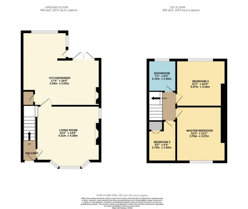 Floorplan for Church Lane, Woodford