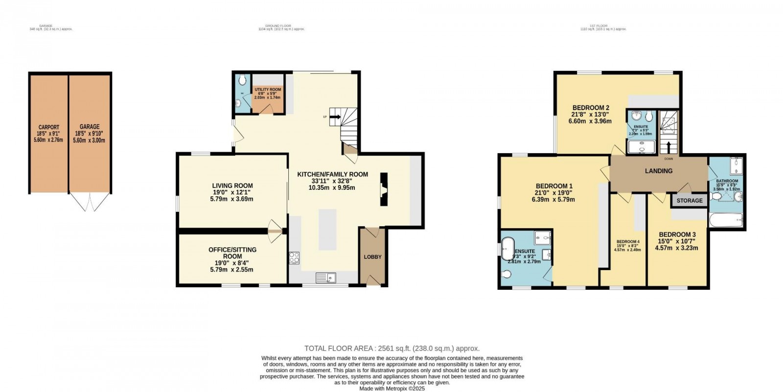 Floorplan for Moor Lane, Wilmslow