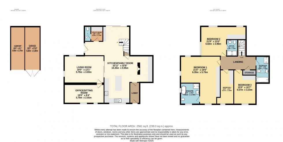 Floorplan for Moor Lane, Wilmslow