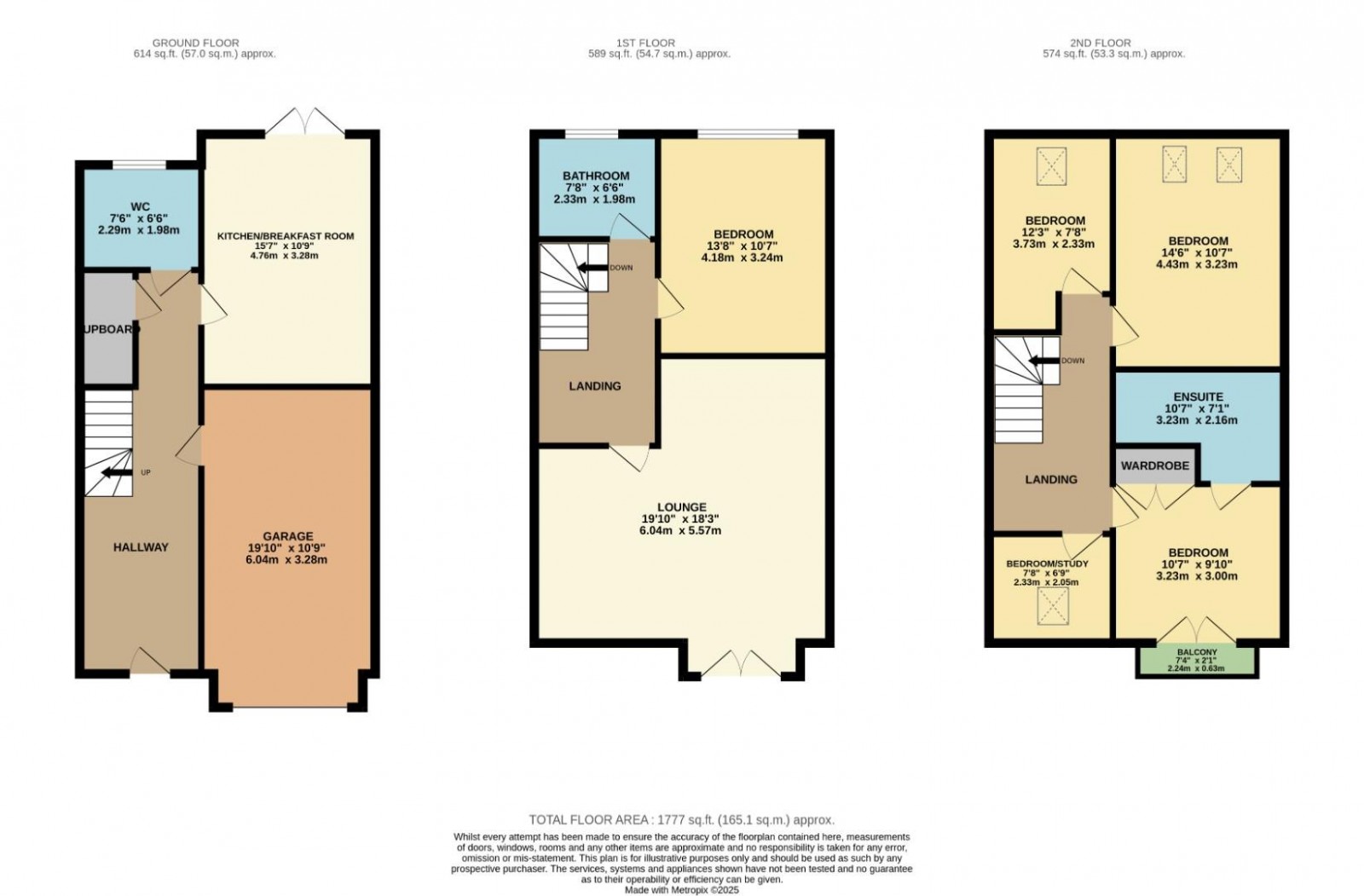 Floorplan for Primrose Way, Wilmslow