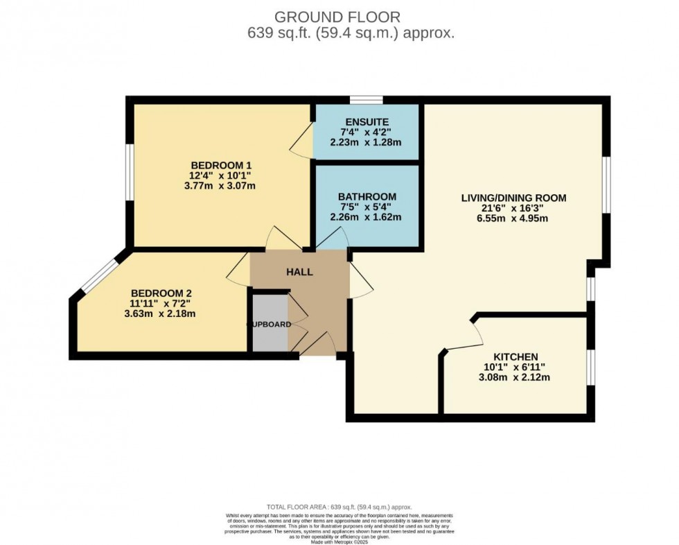 Floorplan for Tudor Court, Bramhall
