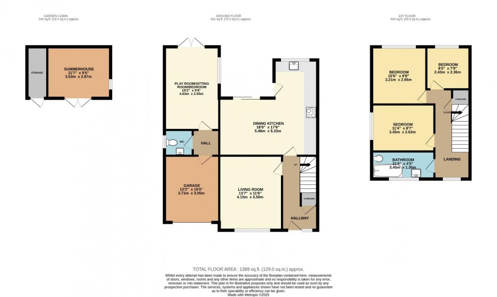 Floorplan for Chatsworth Road, Wilmslow