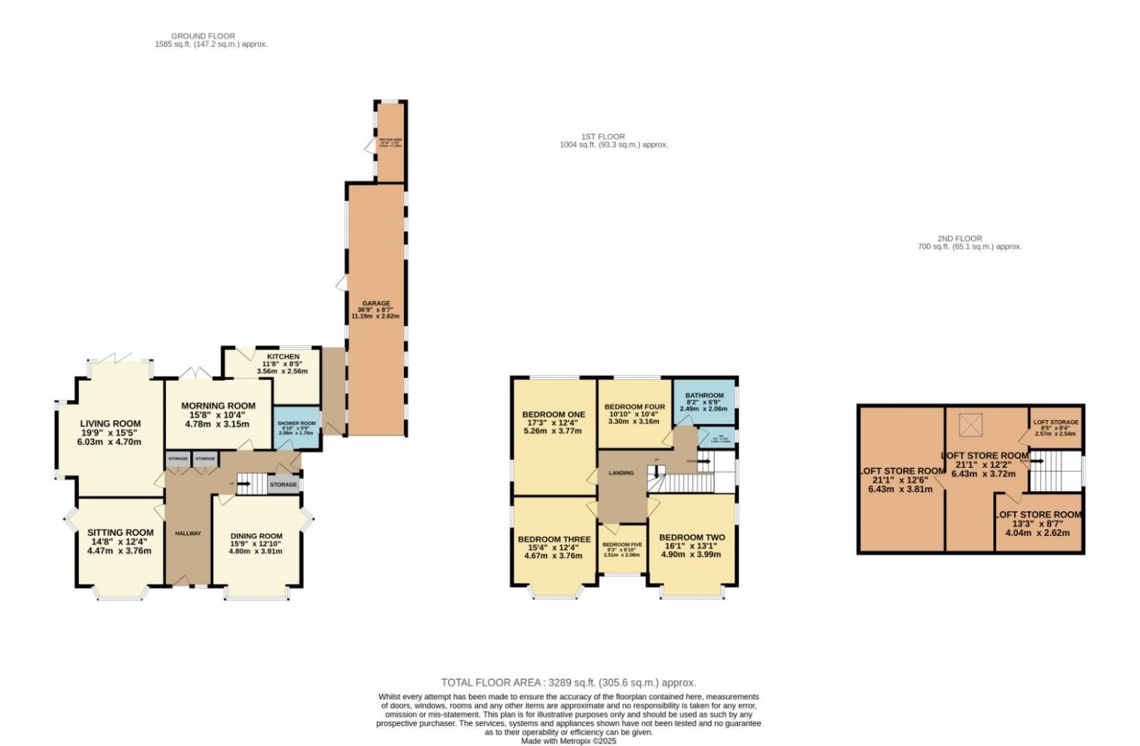 Floorplan for Ogden Road, Bramhall, Stockport