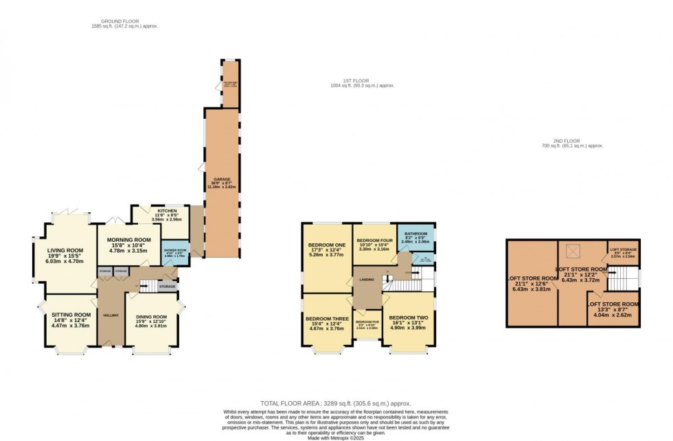 Floorplan for Ogden Road, Bramhall, Stockport