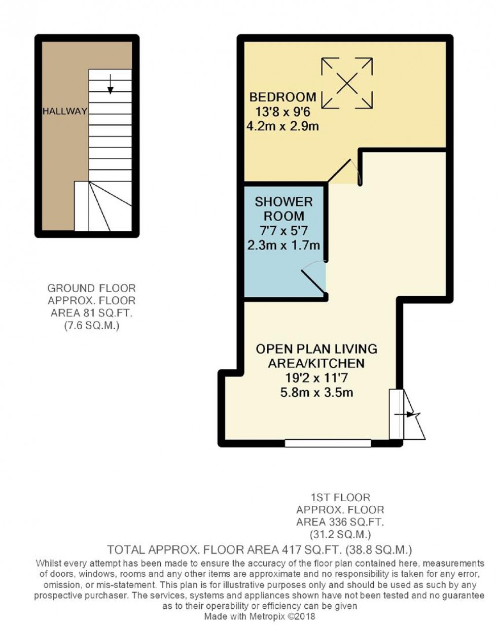 Floorplan for 11 Grove Street, Wilmslow