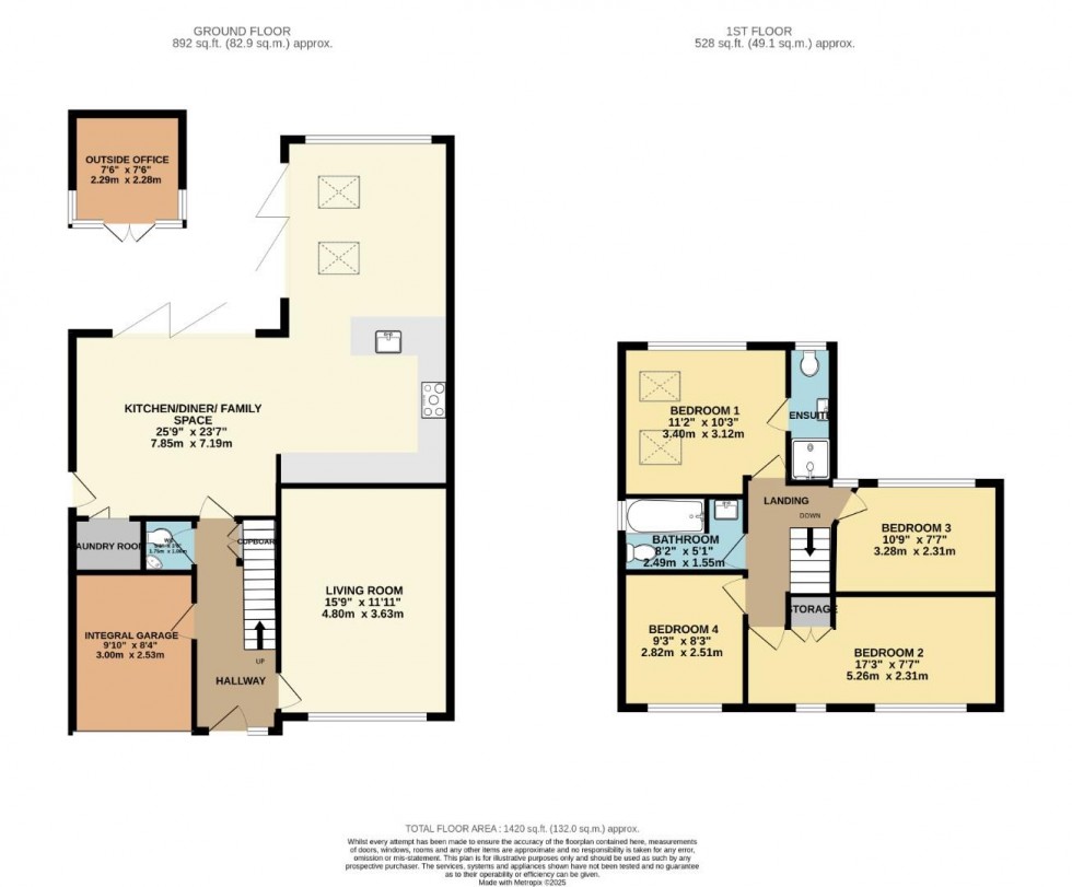 Floorplan for Meadway, Bramhall