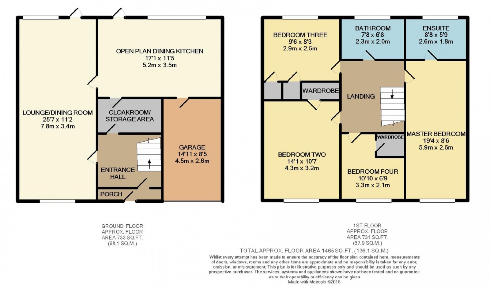 Floorplan for Sawley Drive, Cheadle Hulme