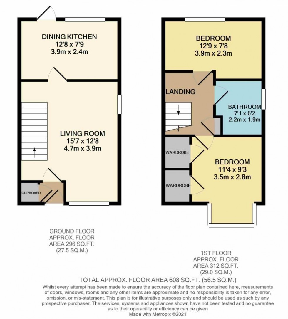 Floorplan for Kensington Court, Wilmslow