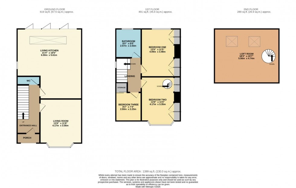 Floorplan for Irving Close, Woodsmoor