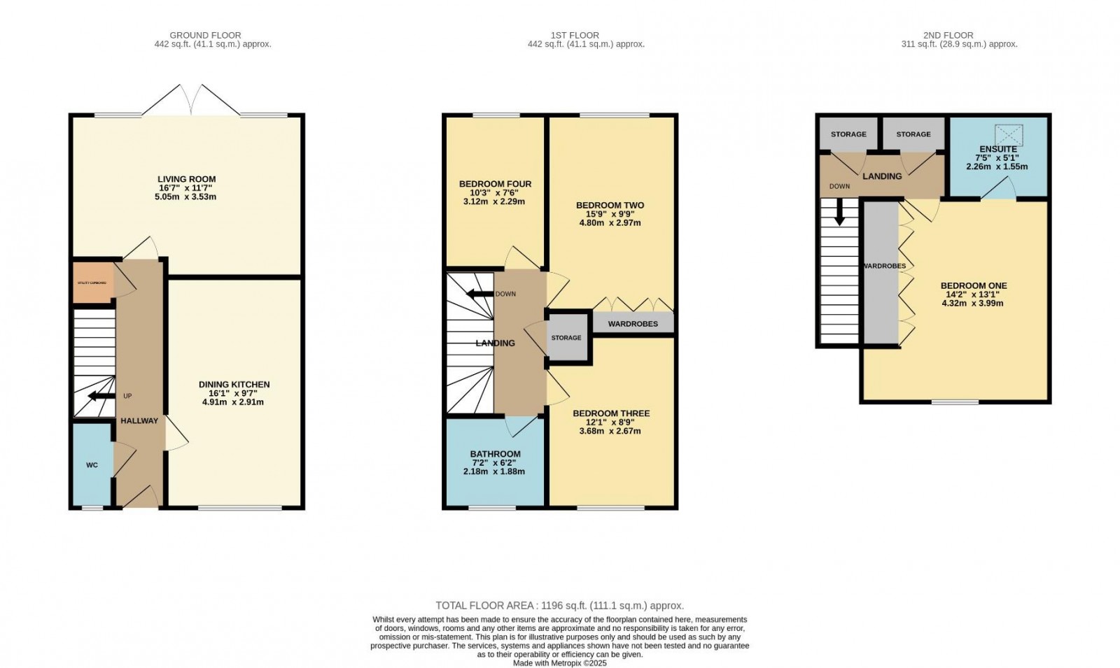 Floorplan for Richards Street, Woodford