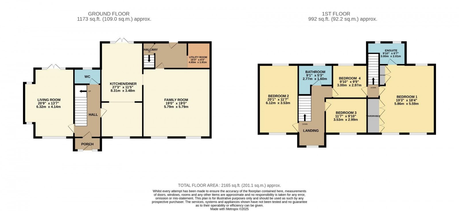 Floorplan for Cotswold Avenue, Hazel Grove