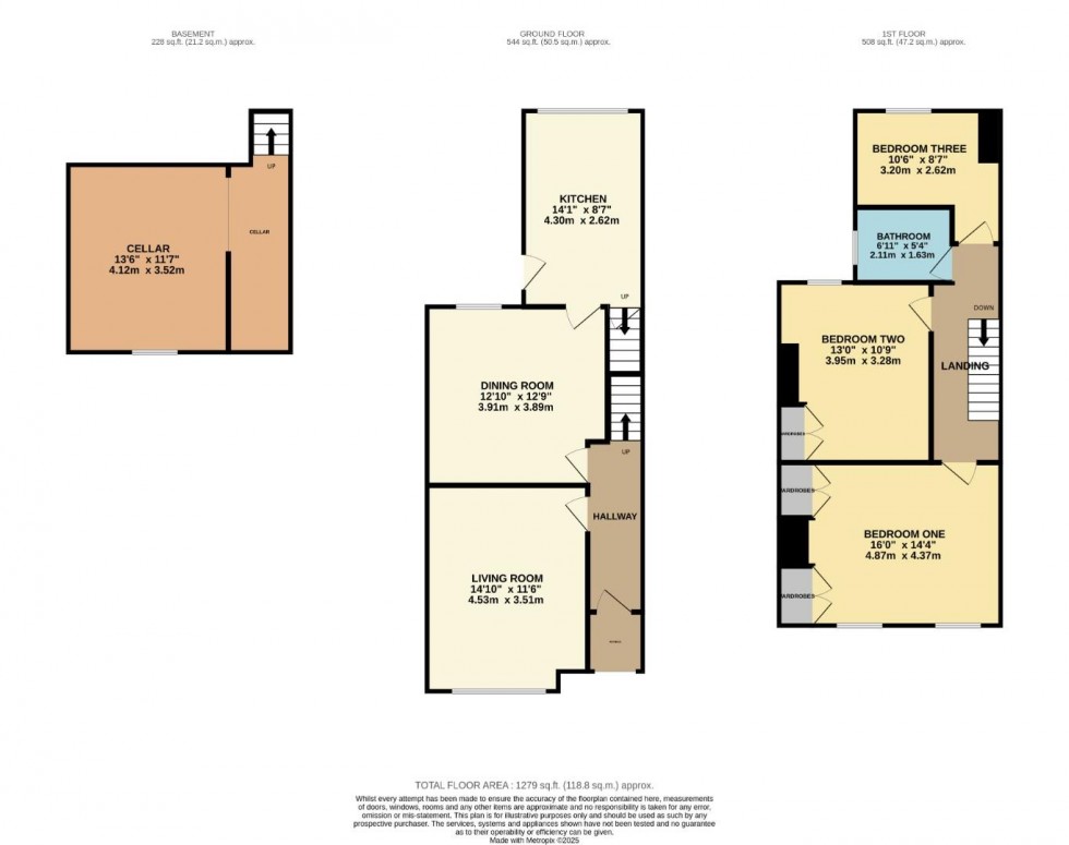 Floorplan for Cedar Road, Woodsmoor