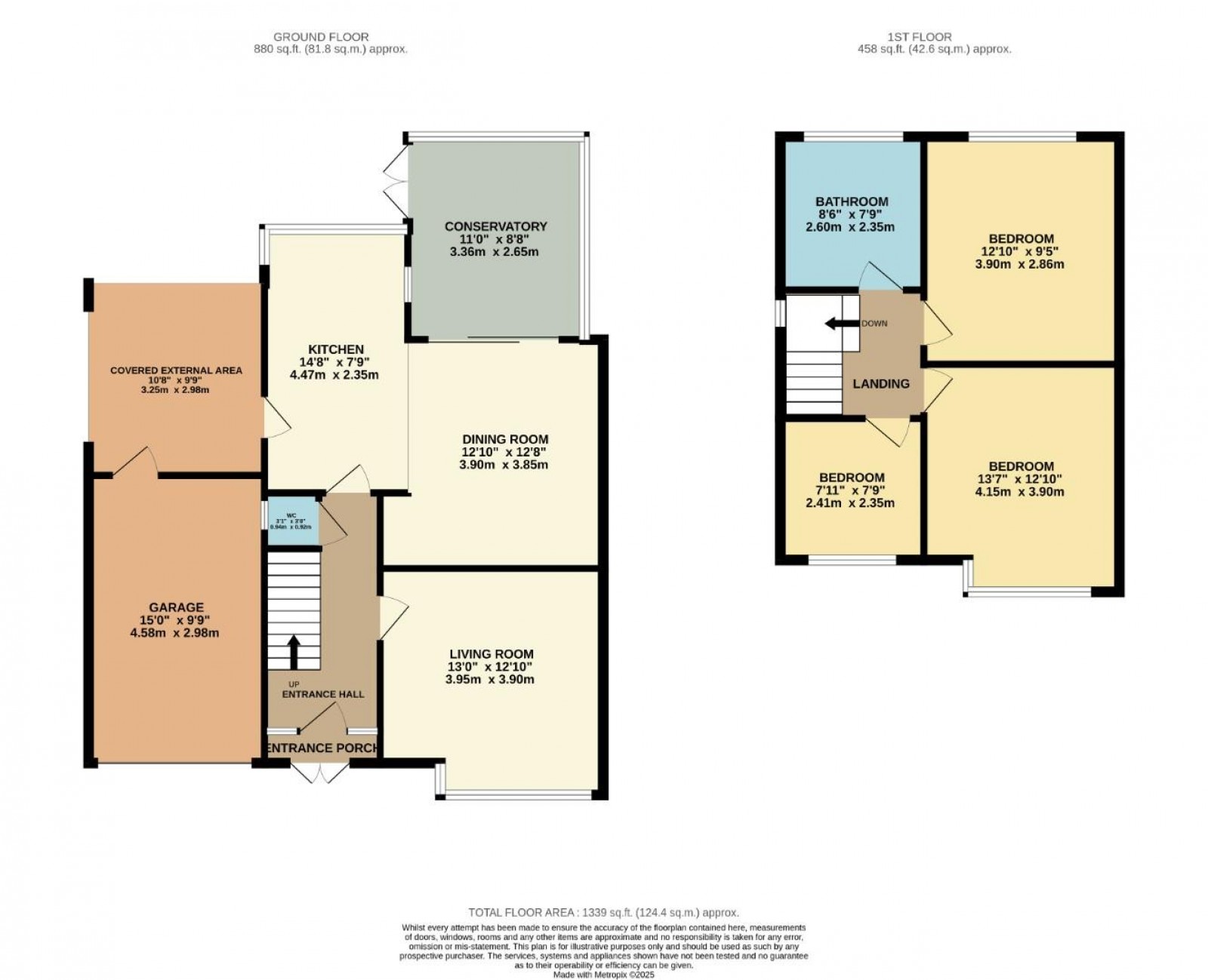Floorplan for Arlington Drive, Stockport