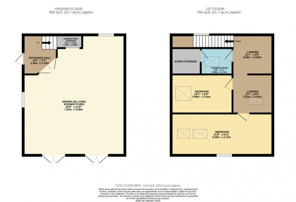 Floorplan for Graceful Cedars, Ashtree Close, Prestbury
