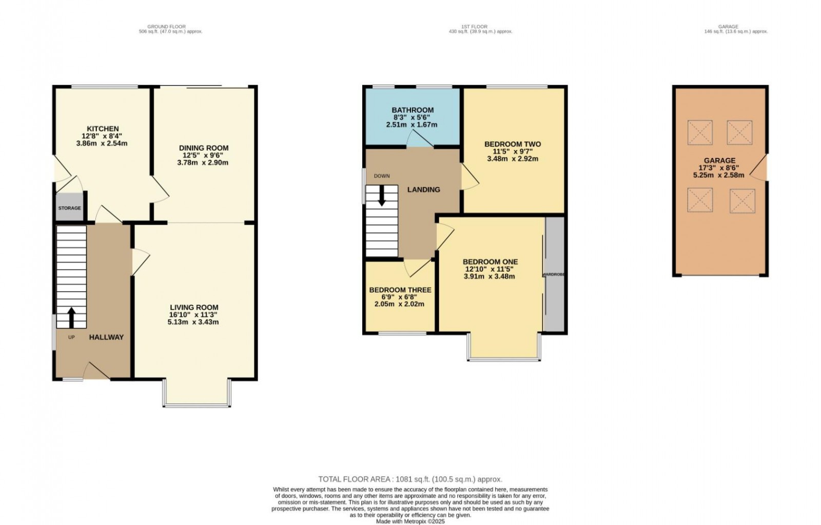 Floorplan for Sydney Road, Bramhall