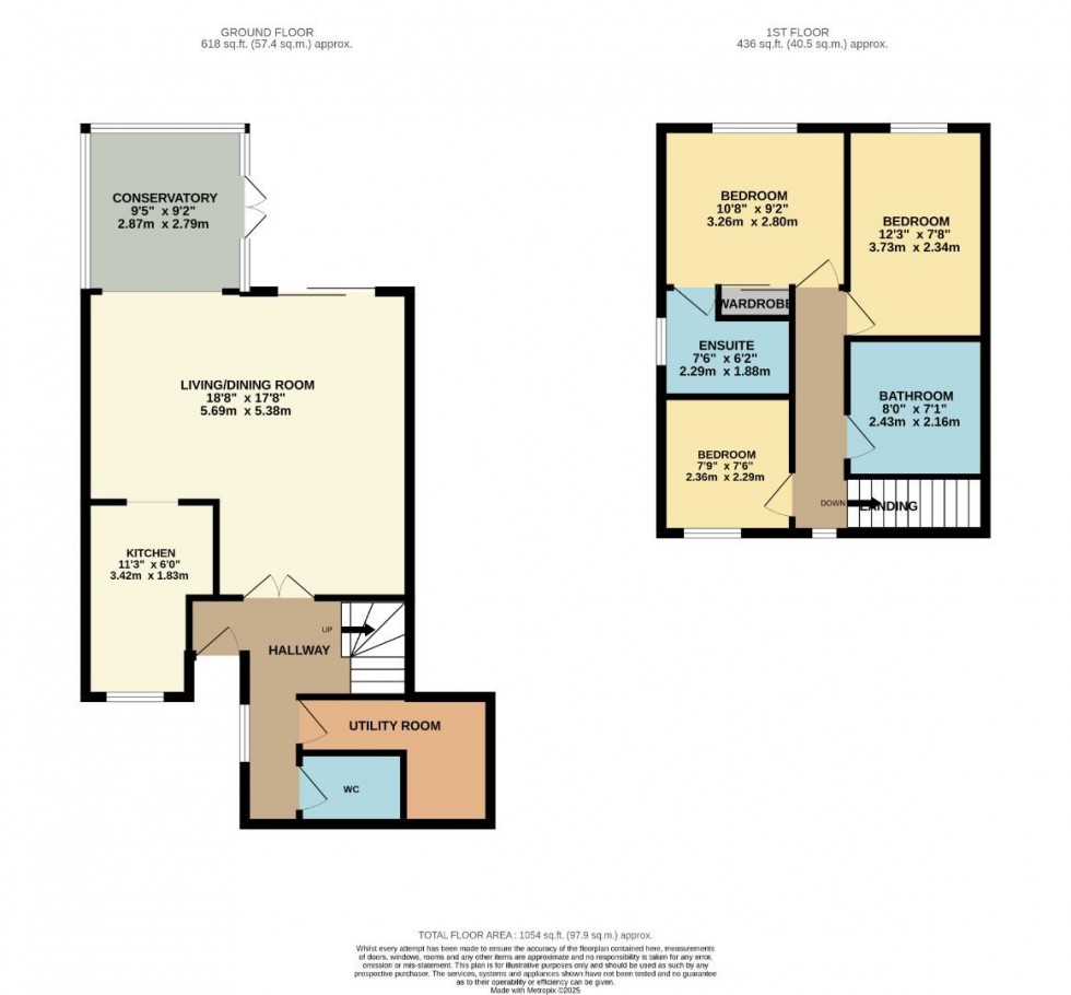 Floorplan for Gravel Lane, Wilmslow
