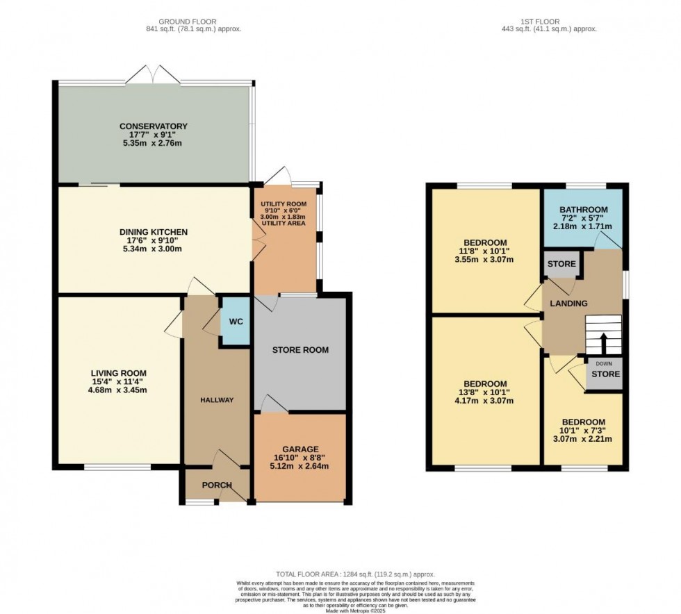 Floorplan for Plymouth Drive, Bramhall, Stockport