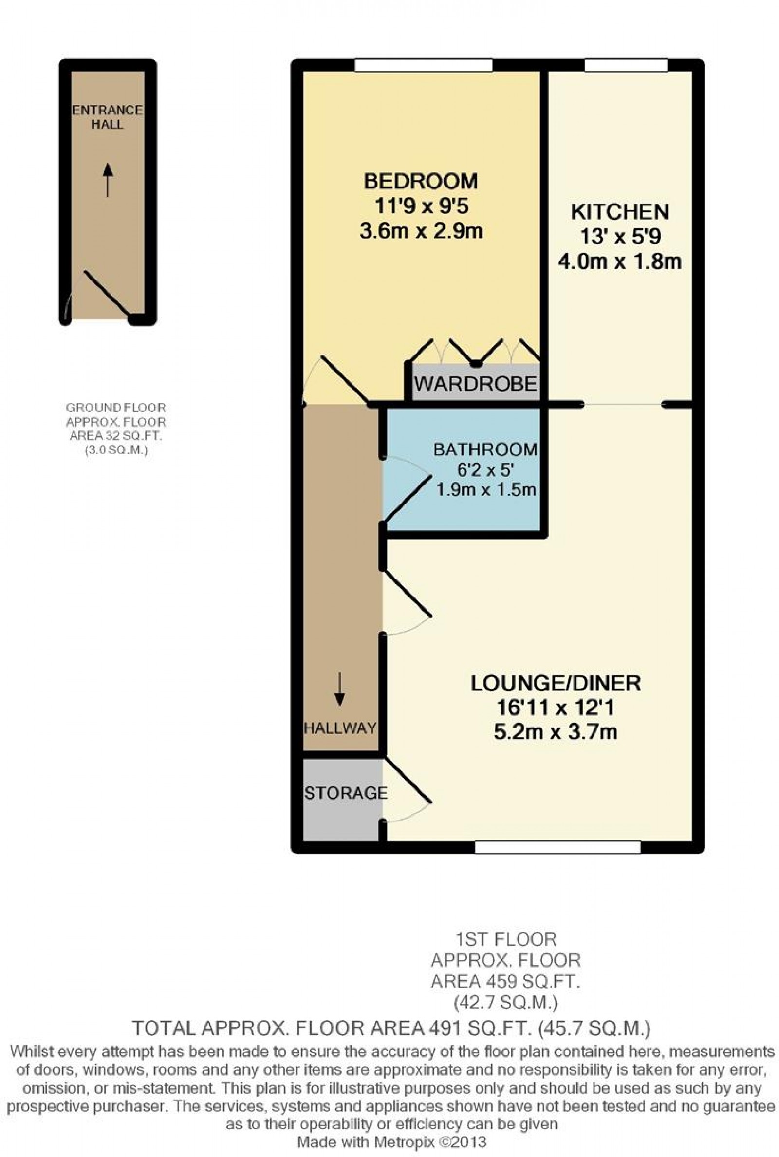 Floorplan for Giffard Walk, Bramhall