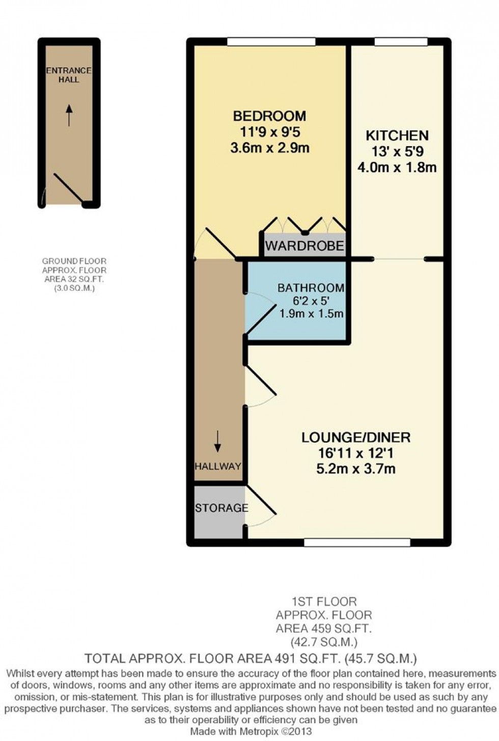 Floorplan for Giffard Walk, Bramhall