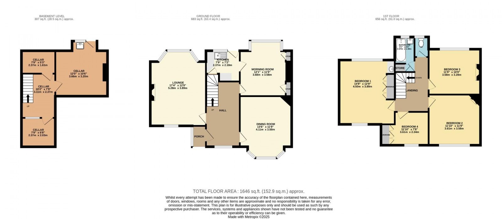Floorplan for Athol Road, Bramhall, Stockport