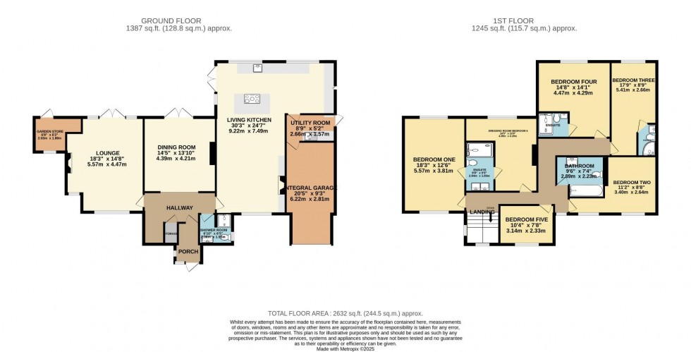 Floorplan for Chester Road, Woodford