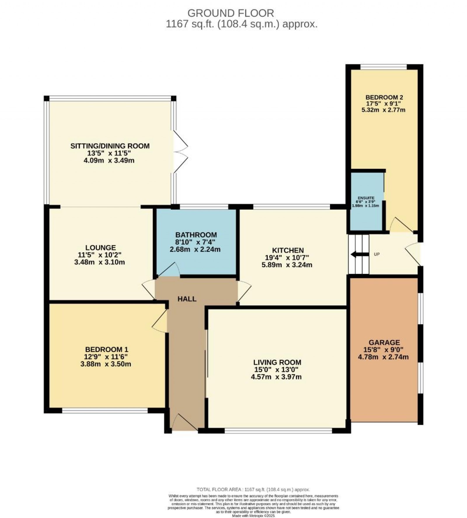 Floorplan for Pine Road, Bramhall