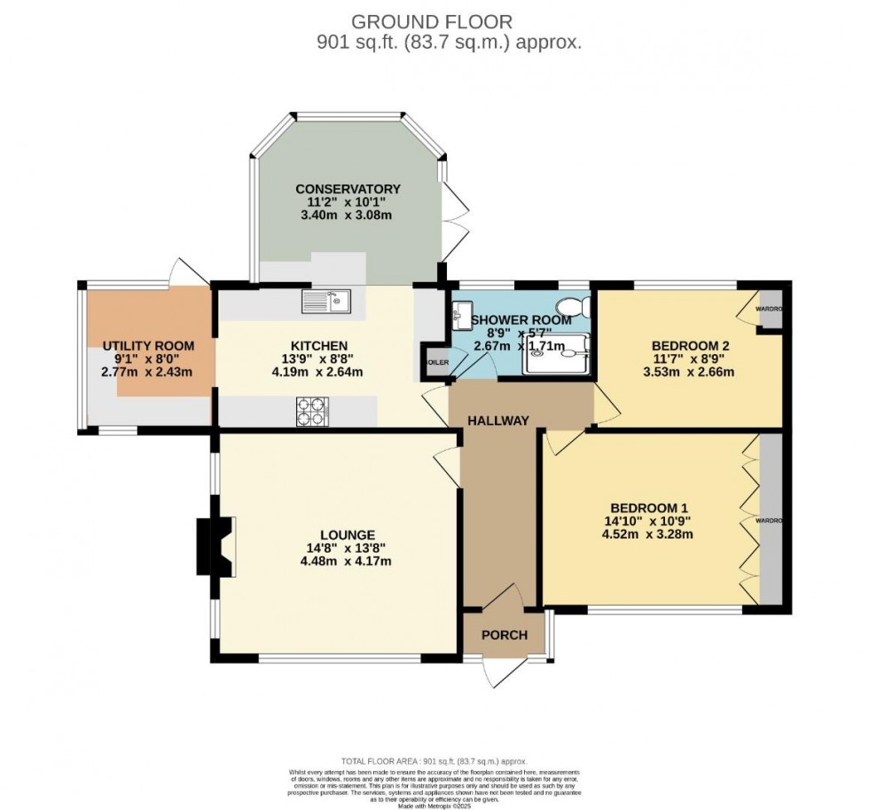 Floorplan for Seal Road, Bramhall, Stockport