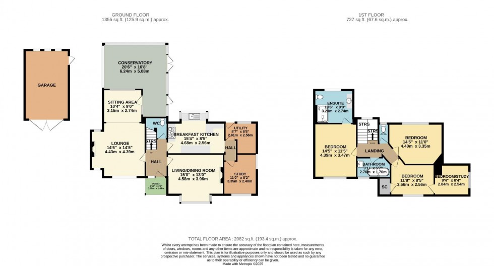 Floorplan for Thornway, Bramhall