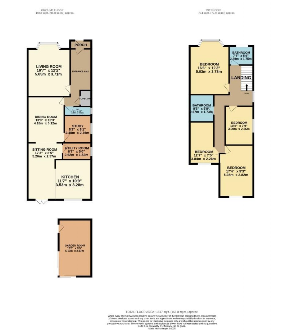Floorplan for Bridgefield Avenue, Wilmslow