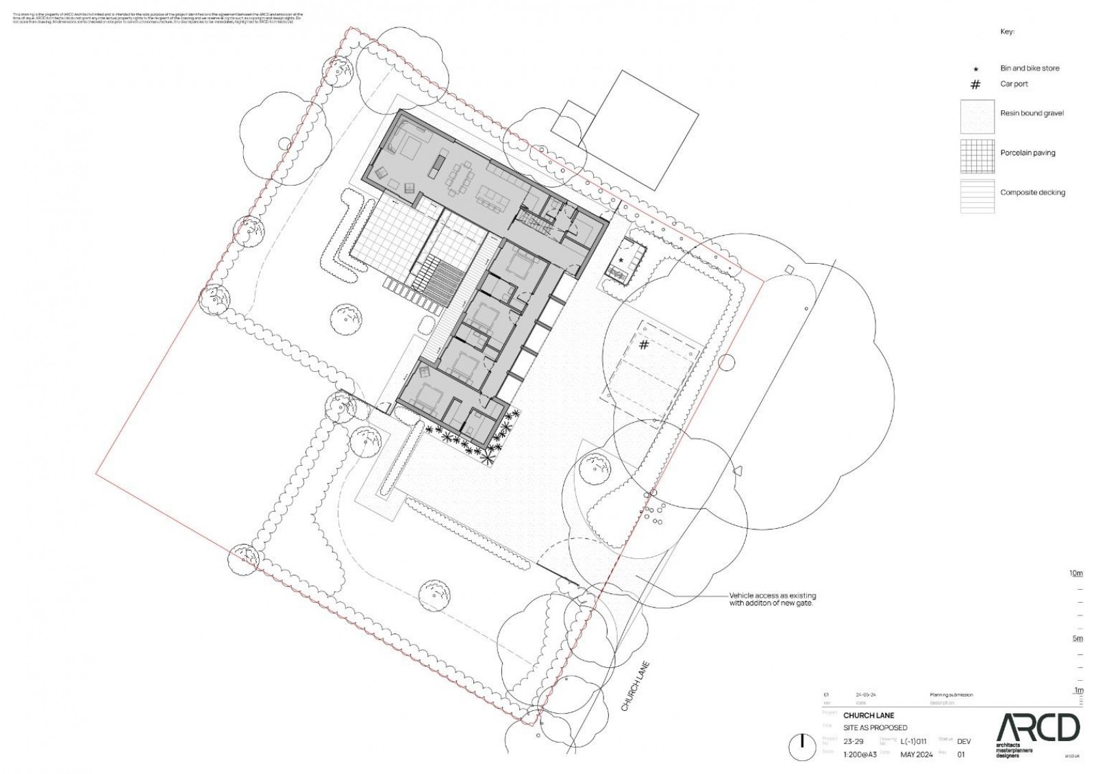 Floorplan for Church Lane, Woodford
