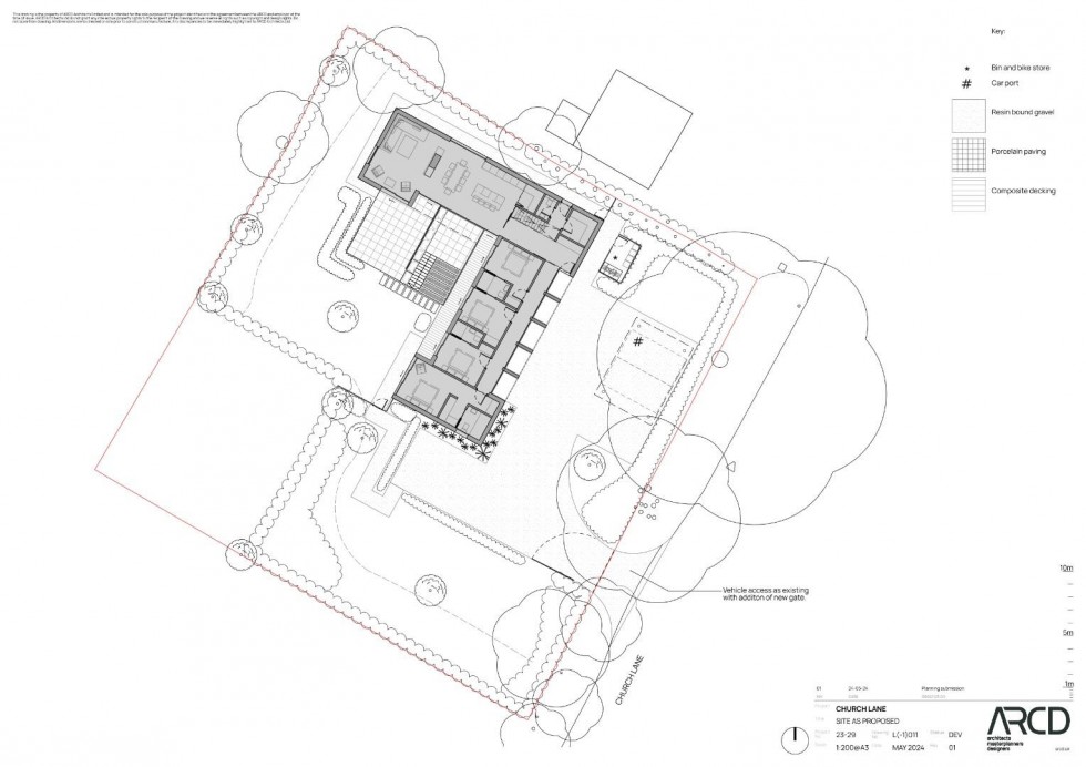 Floorplan for Church Lane, Woodford
